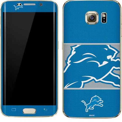 NFL Detroit Lions Zone Block Galaxy S7 Edge Skin